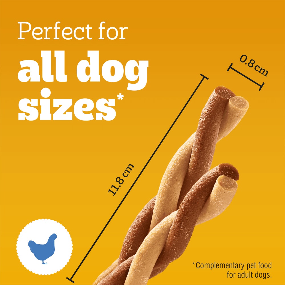 PEDIGREE RODEO Chicken Dog Treats 7 Sticks