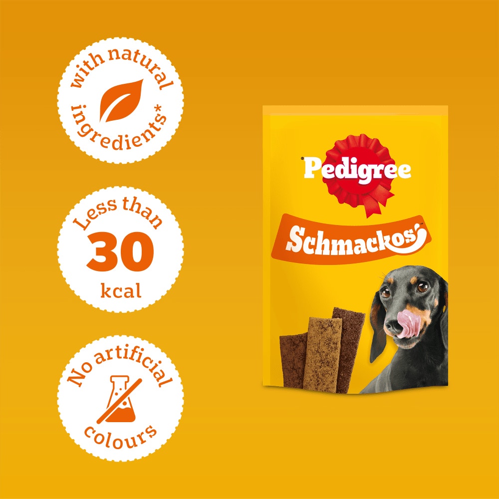 PEDIGREE SCHMACKOS Poultry Dog Treats 20 Strips