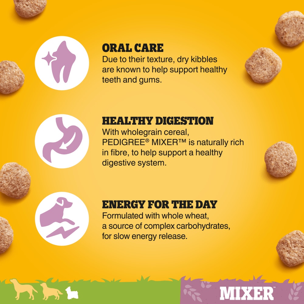 PEDIGREE® Dry MIXER™ Adult Small Dog 2kg