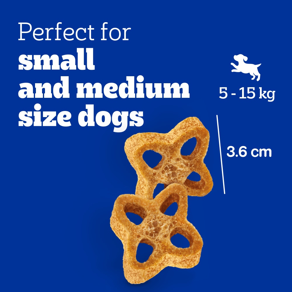 PEDIGREE® DENTASTIX™ CHEWY CHUNX™ Mini Adult Small Dog Treats Chicken 68g