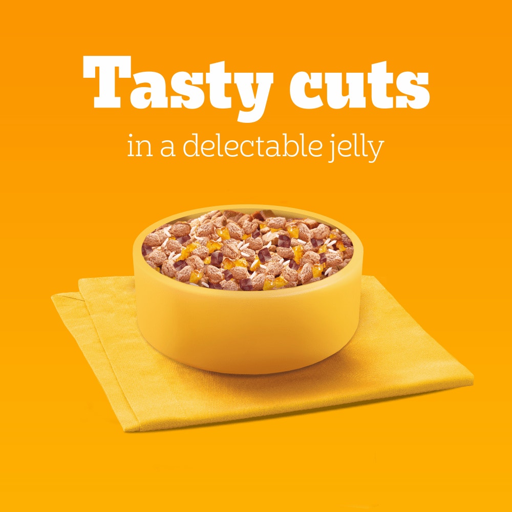 PEDIGREE® Junior Puppy Wet Dog Food Mixed Selection in Jelly 6 x 400g Can