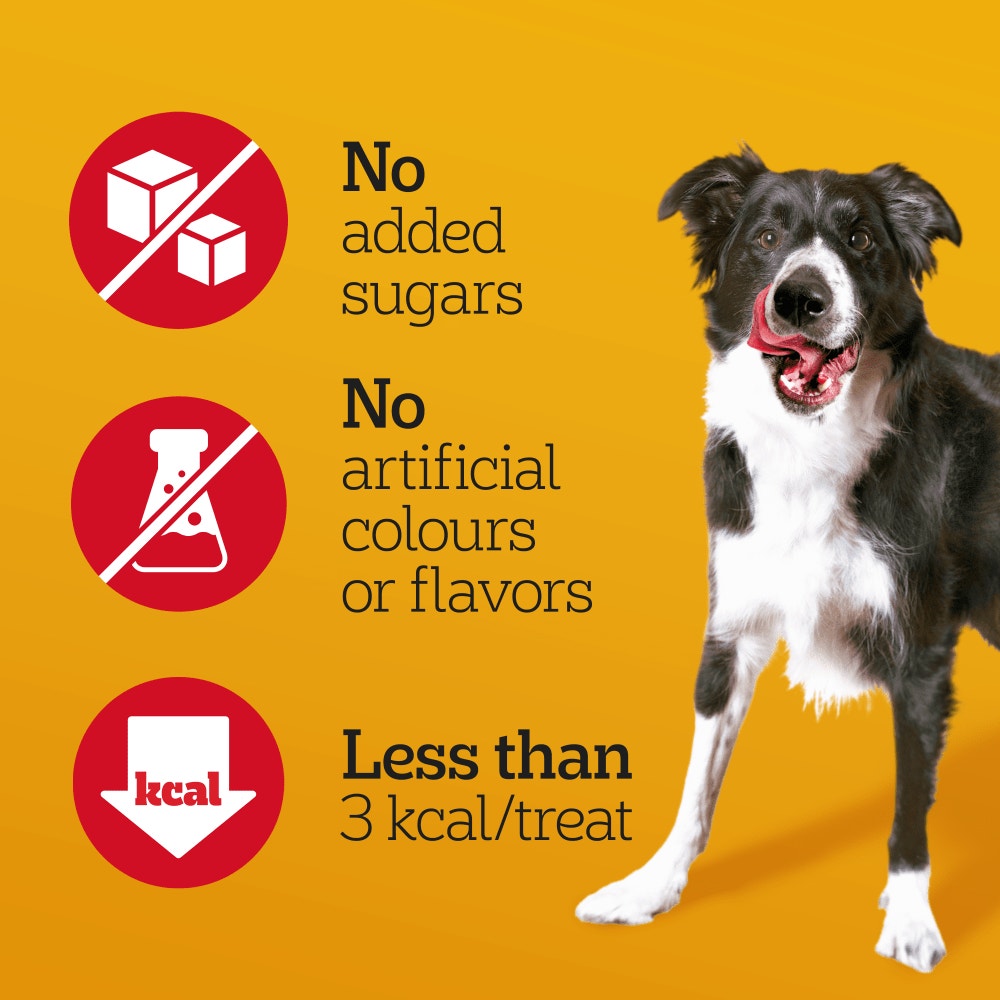 PEDIGREE® RANCHOS™ Dog Training Treat Cubes, With 100% Natural Beef, 70g