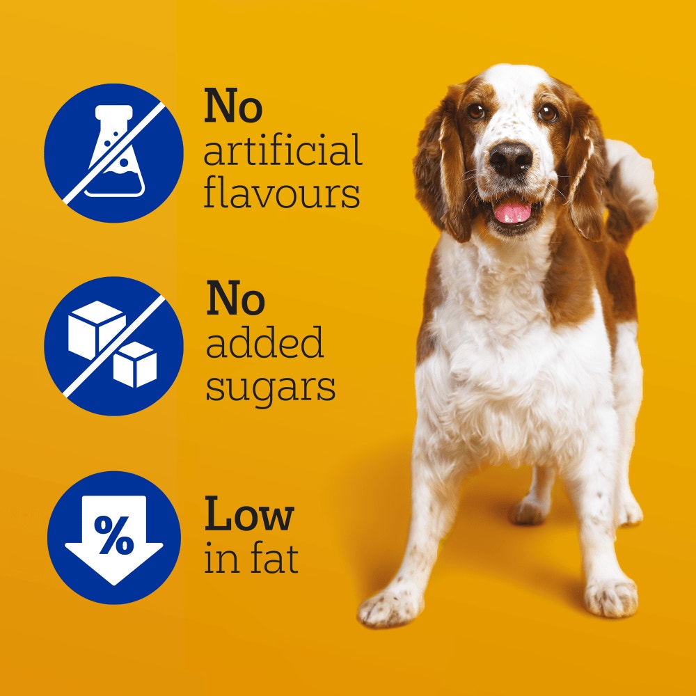 PEDIGREE® DENTASTIX™ Daily Dental Chews Medium Dog Treat 2.7kg, 1.44kg, 720g, 128g, 77g