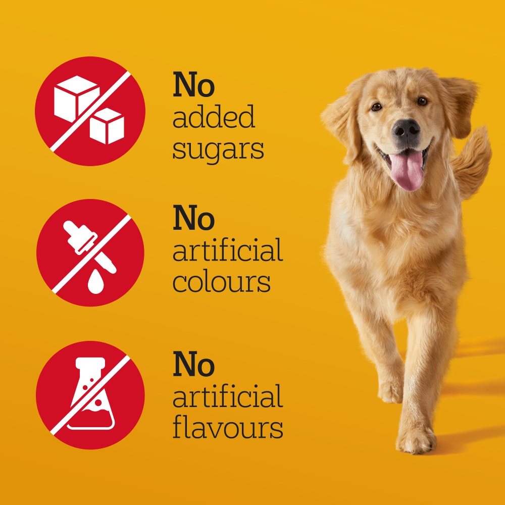 PEDIGREE® RANCHOS™ SUPERFOOD Turkey Dog Treat With Cranberries & Rice 70g